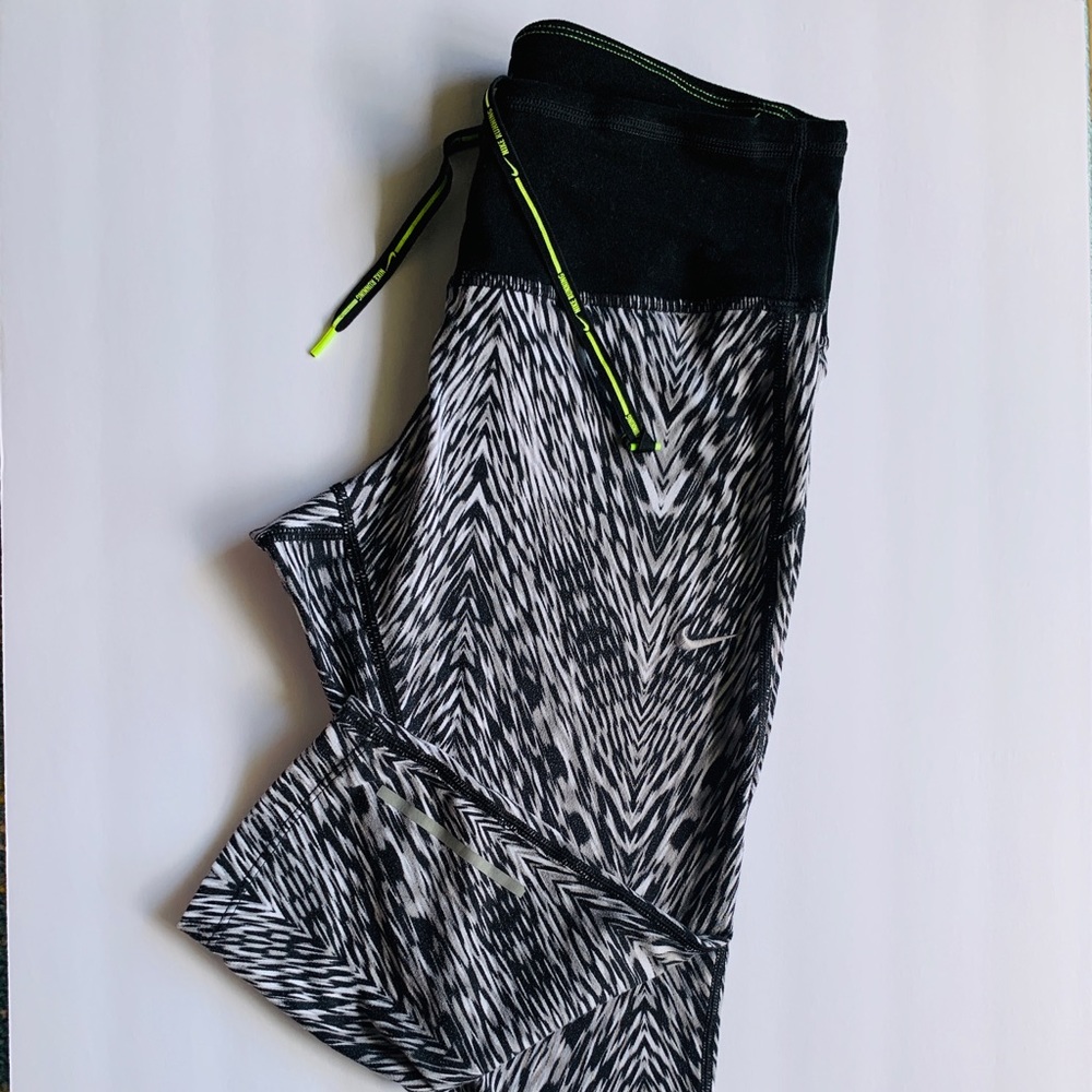 Working out stretch capris. Nike